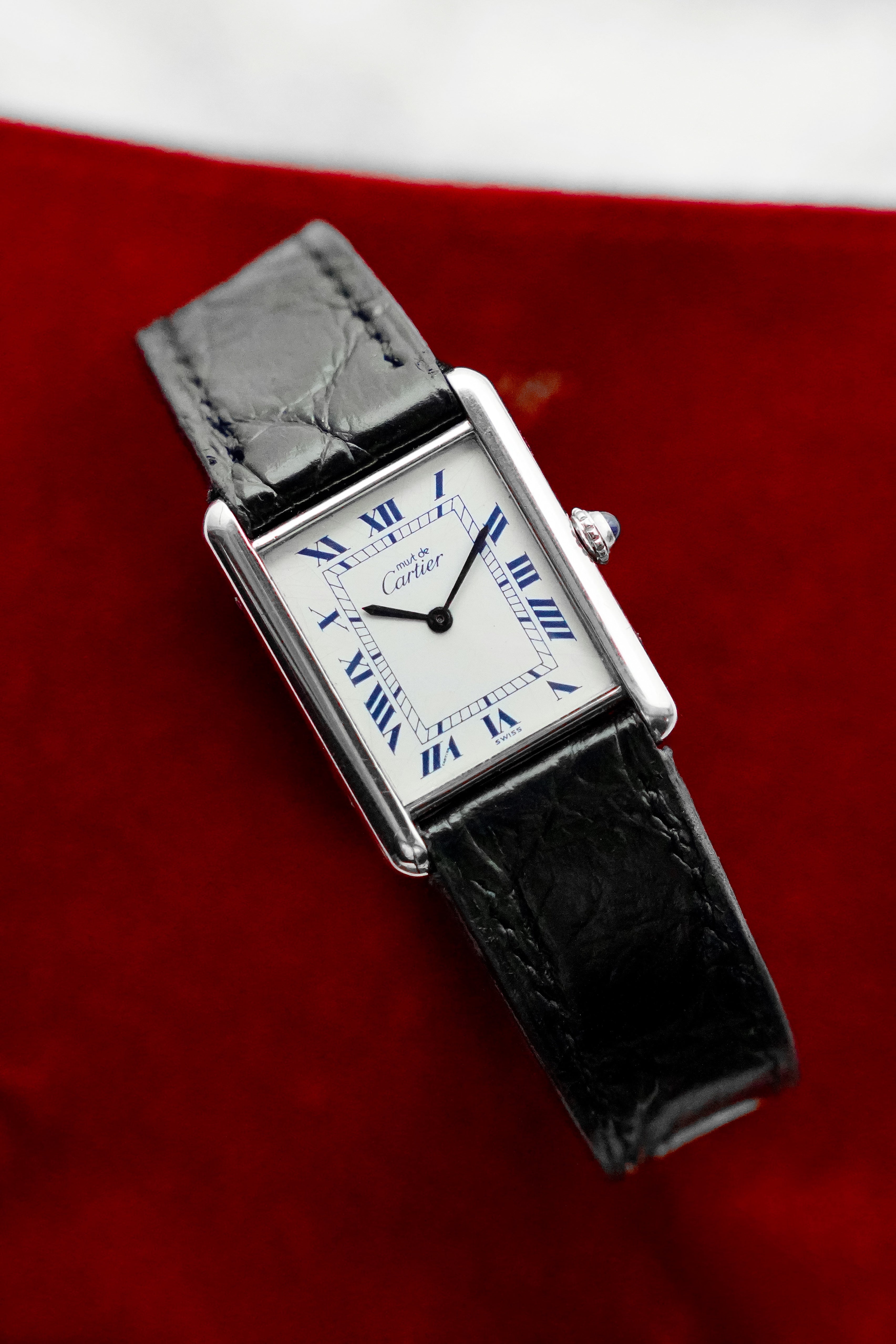 Cartier Must Tank Argent