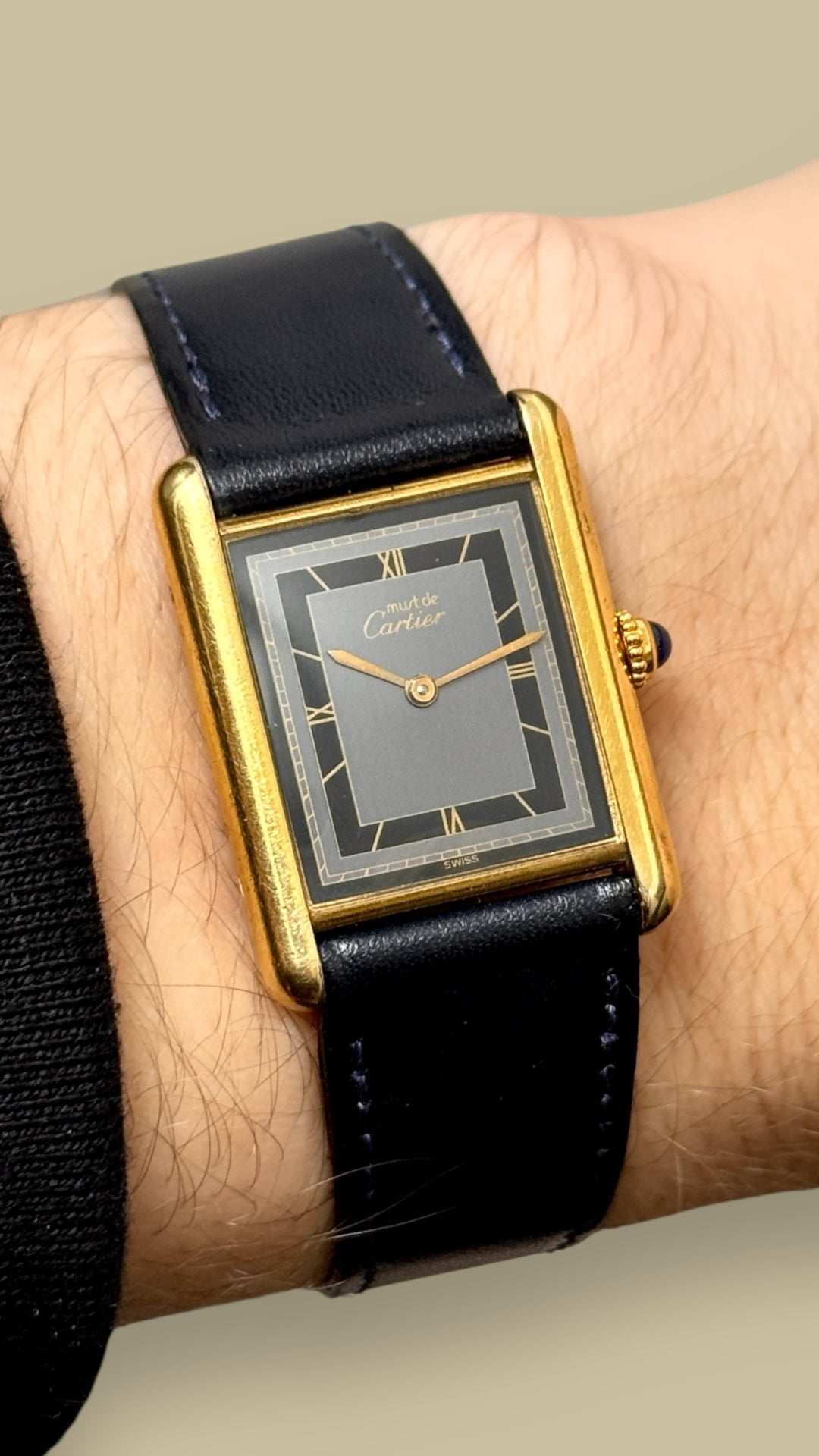 Cartier Must Tank