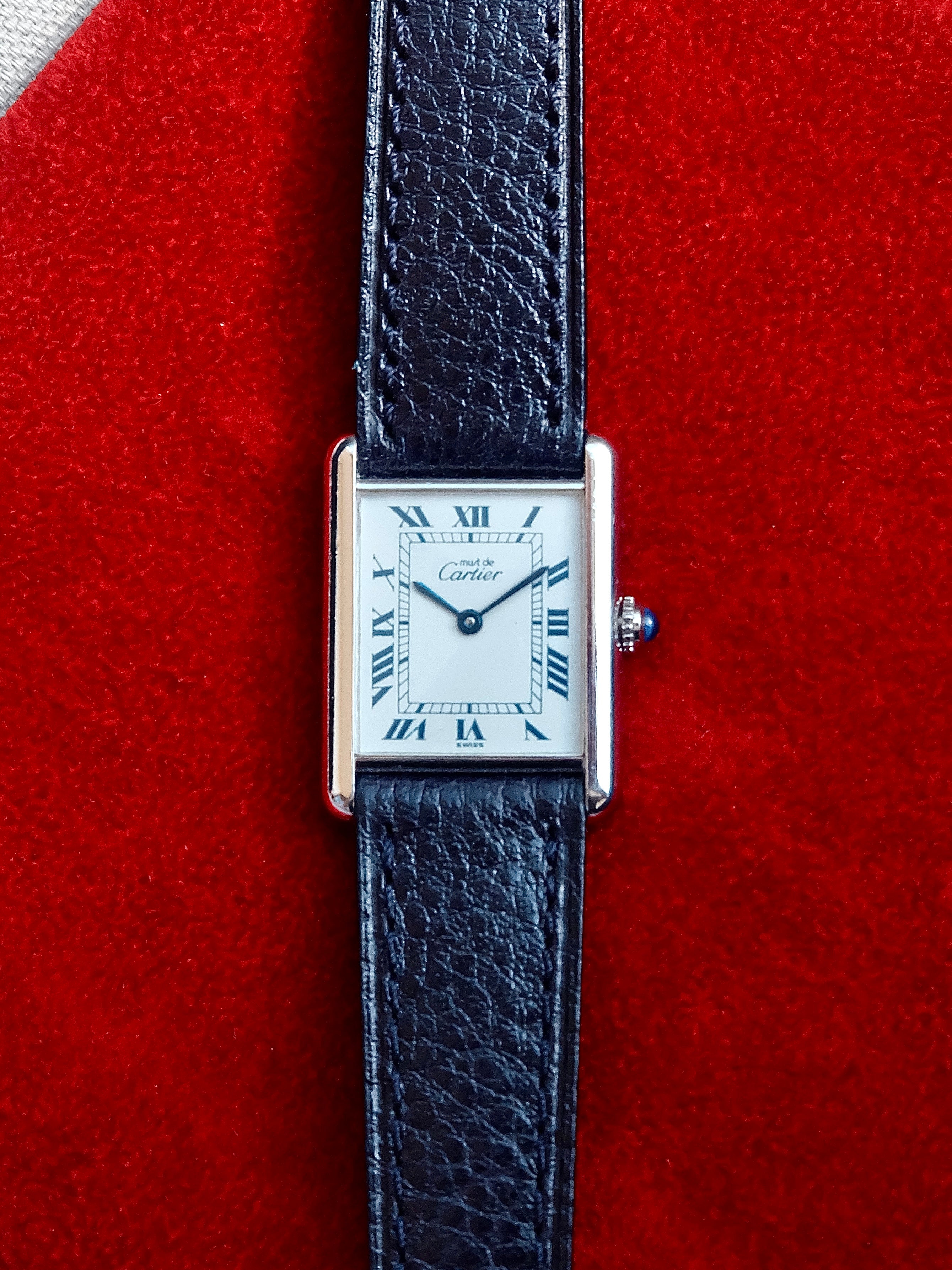 Cartier Must Tank Argent