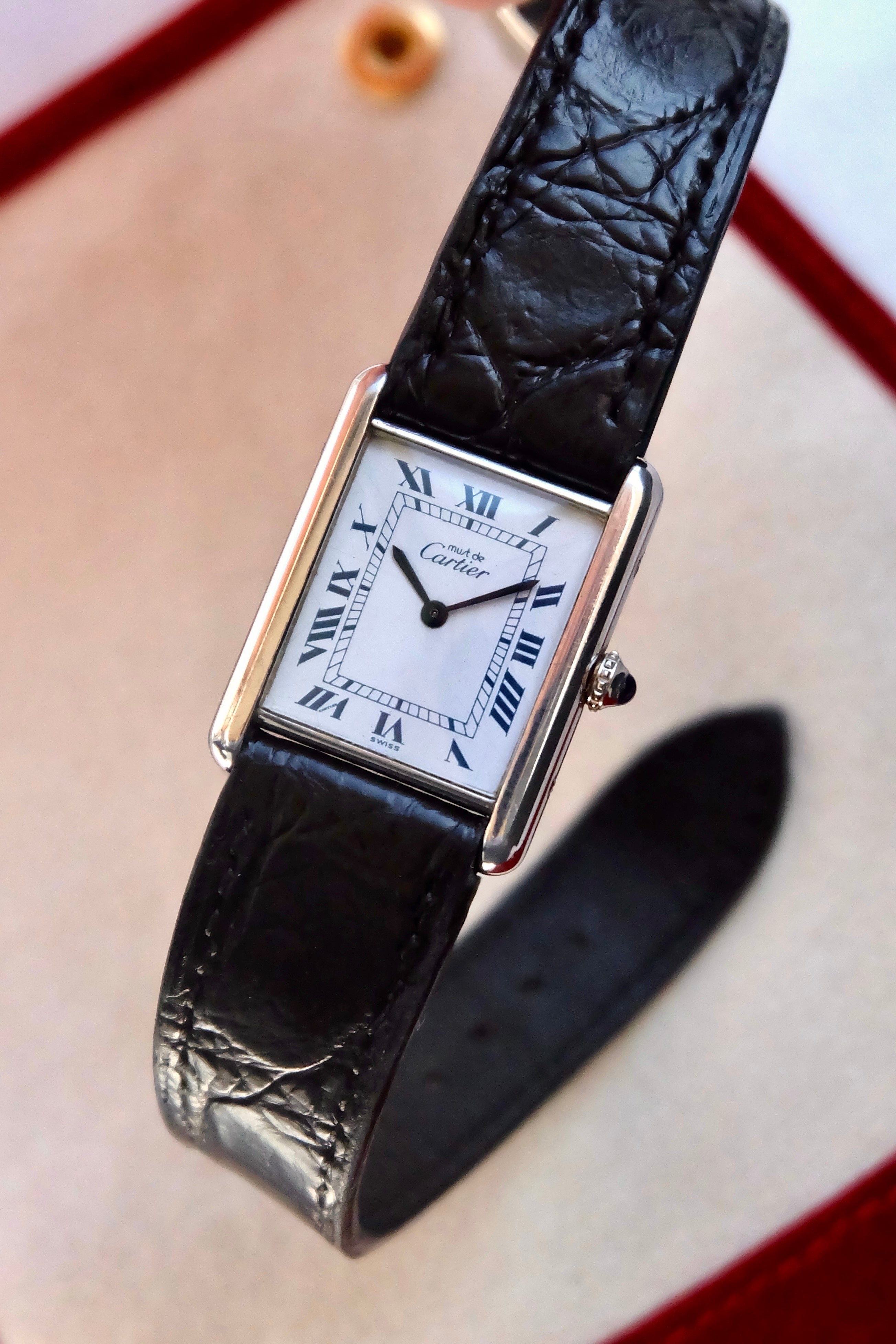 Cartier Must Tank Argent