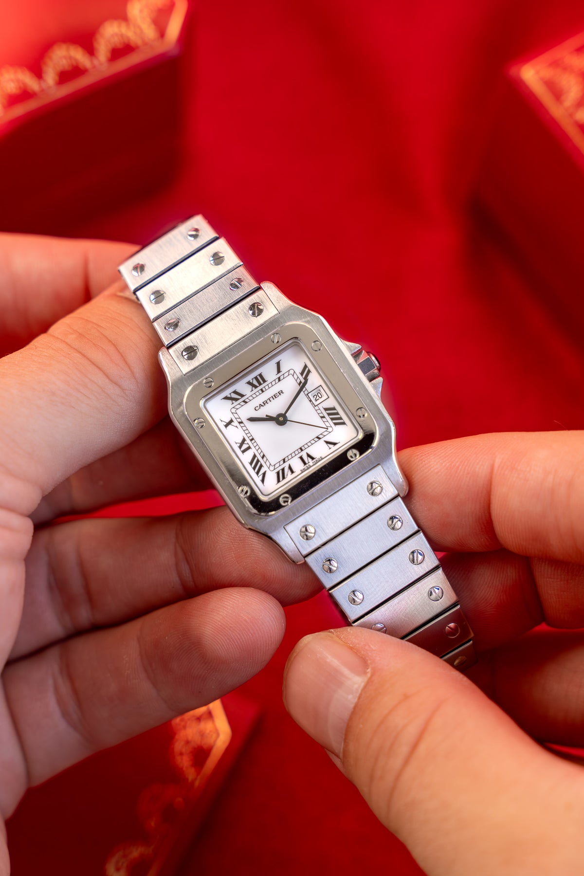 Cartier Santos Carrée