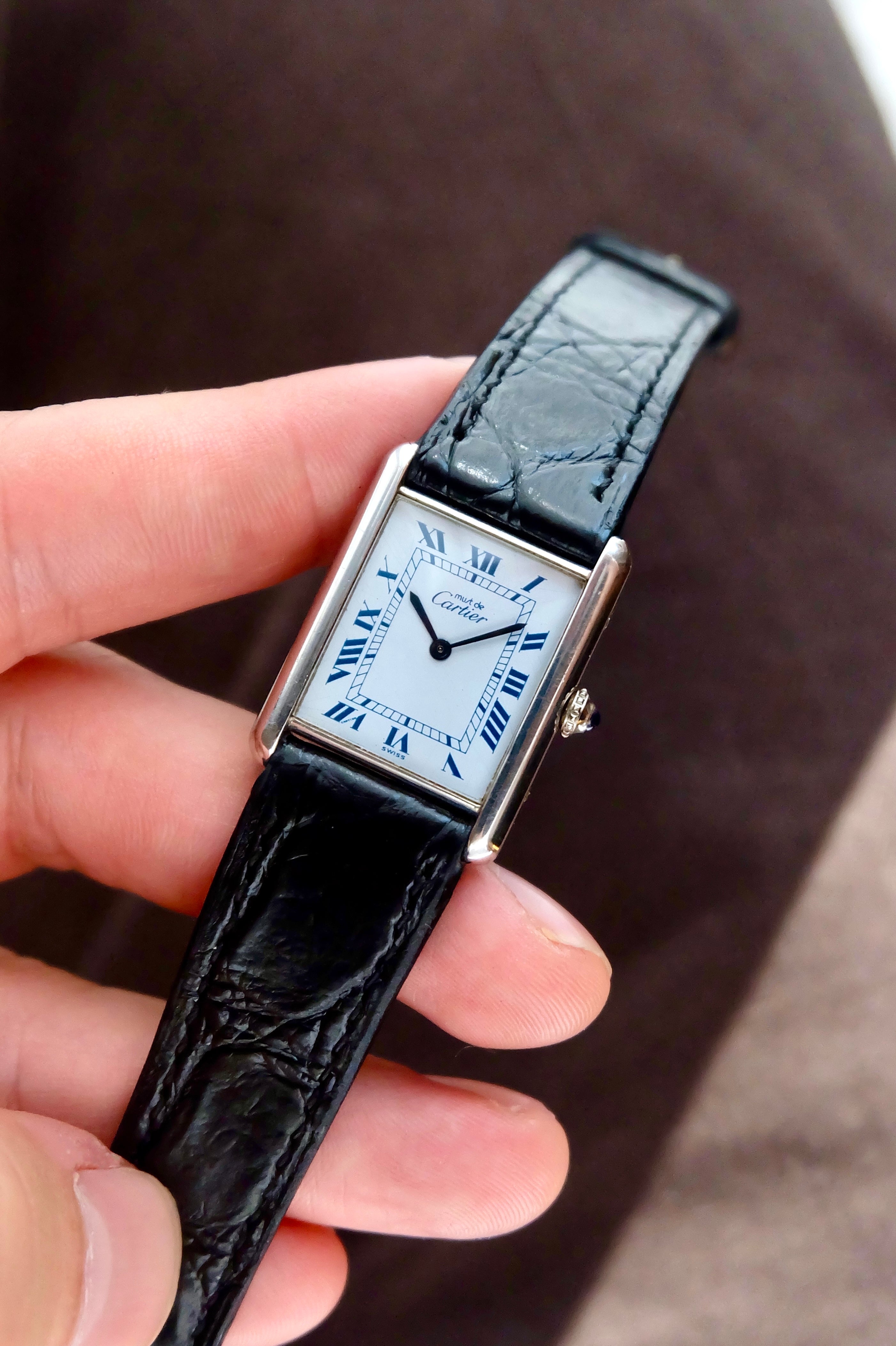 Cartier Must Tank Argent