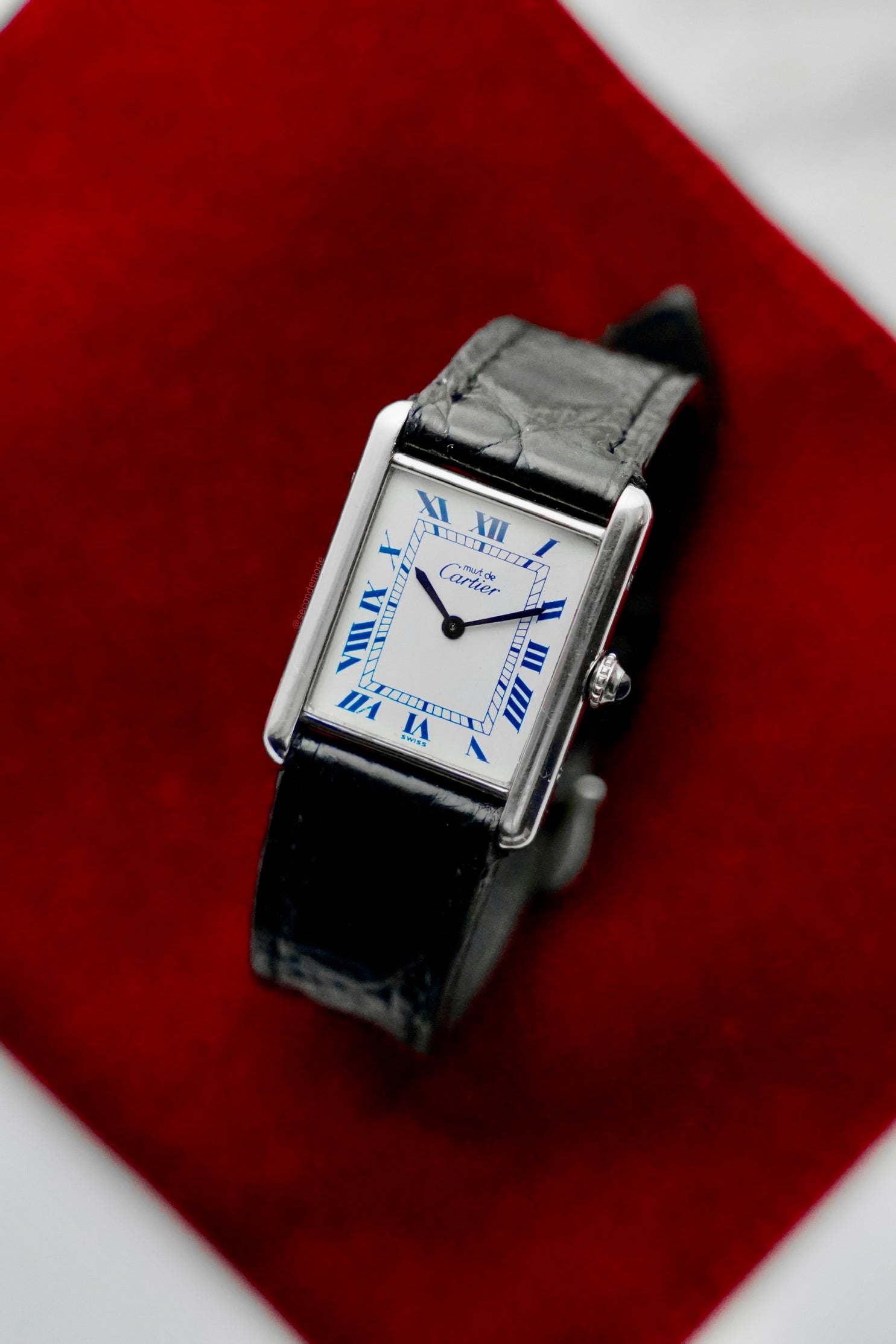 Cartier Must Tank Argent