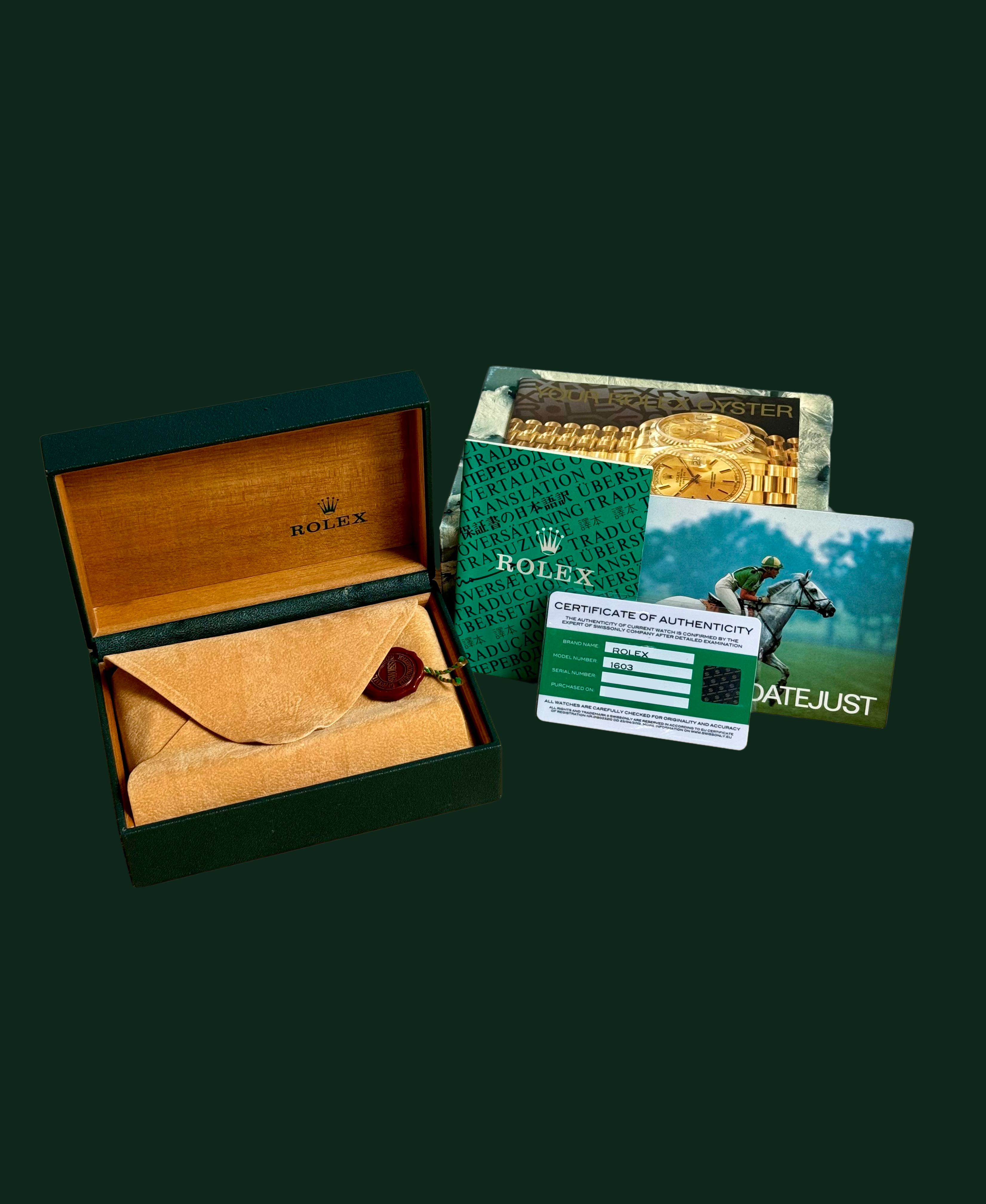 Rolex Datejust 1603 Wide Index