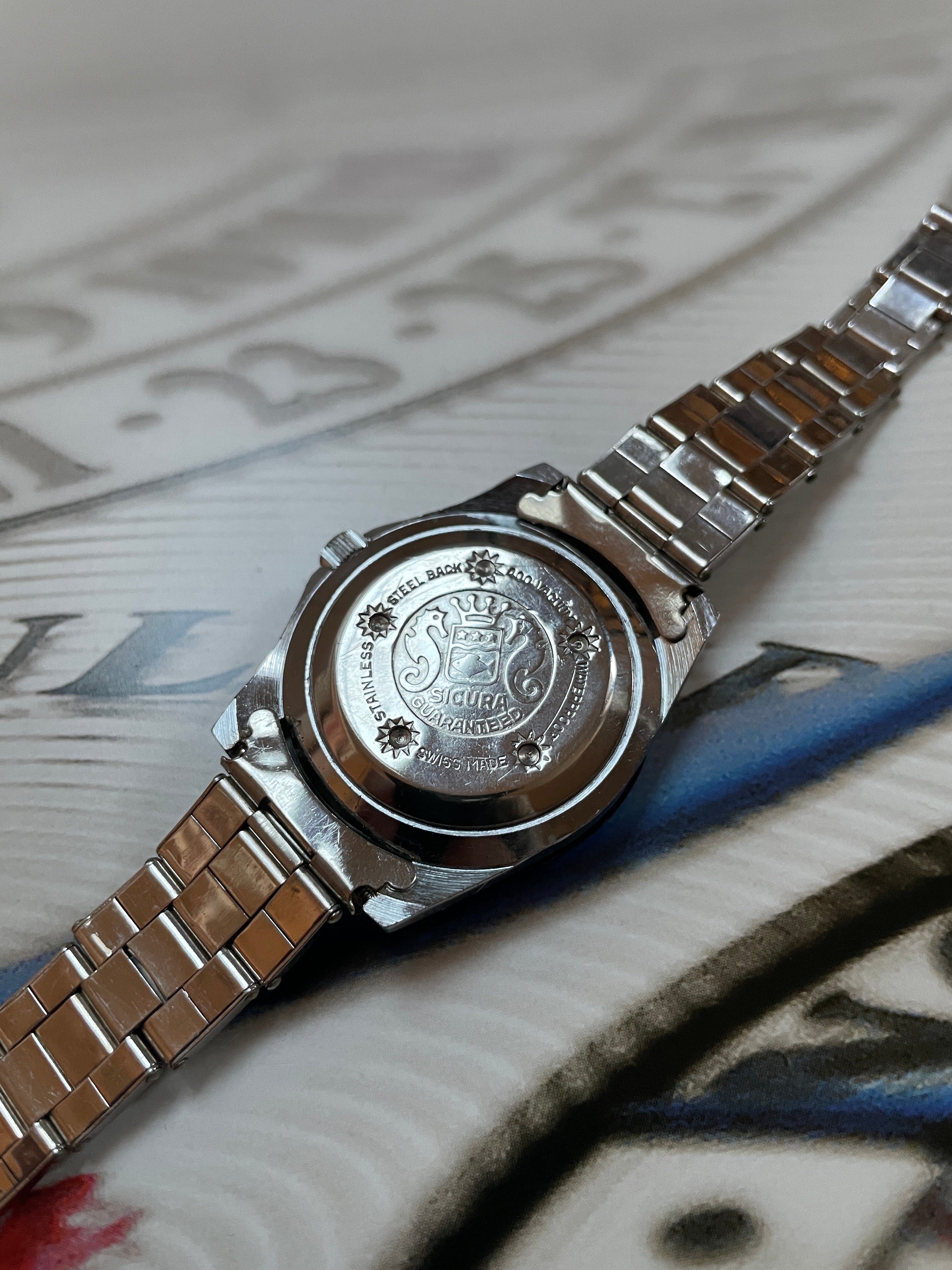 (RÉSERVÉE) Sicura Sub 400 Seconde Vintage