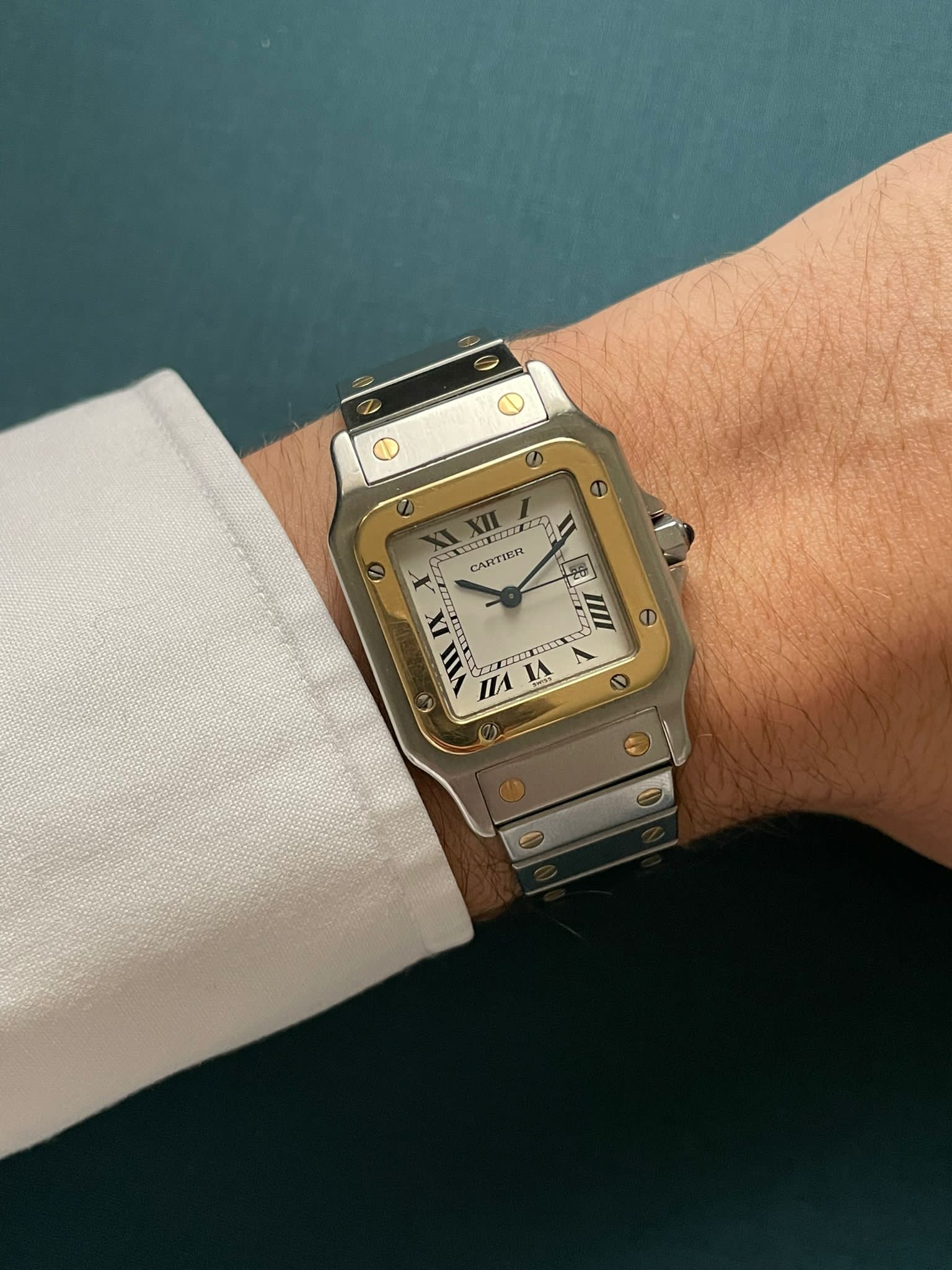 (SOLD OUT) Cartier Santos 2961 Seconde Vintage