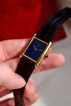Charger l&#39;image dans la galerie, Cartier Must Tank Lapis-Lazuli
