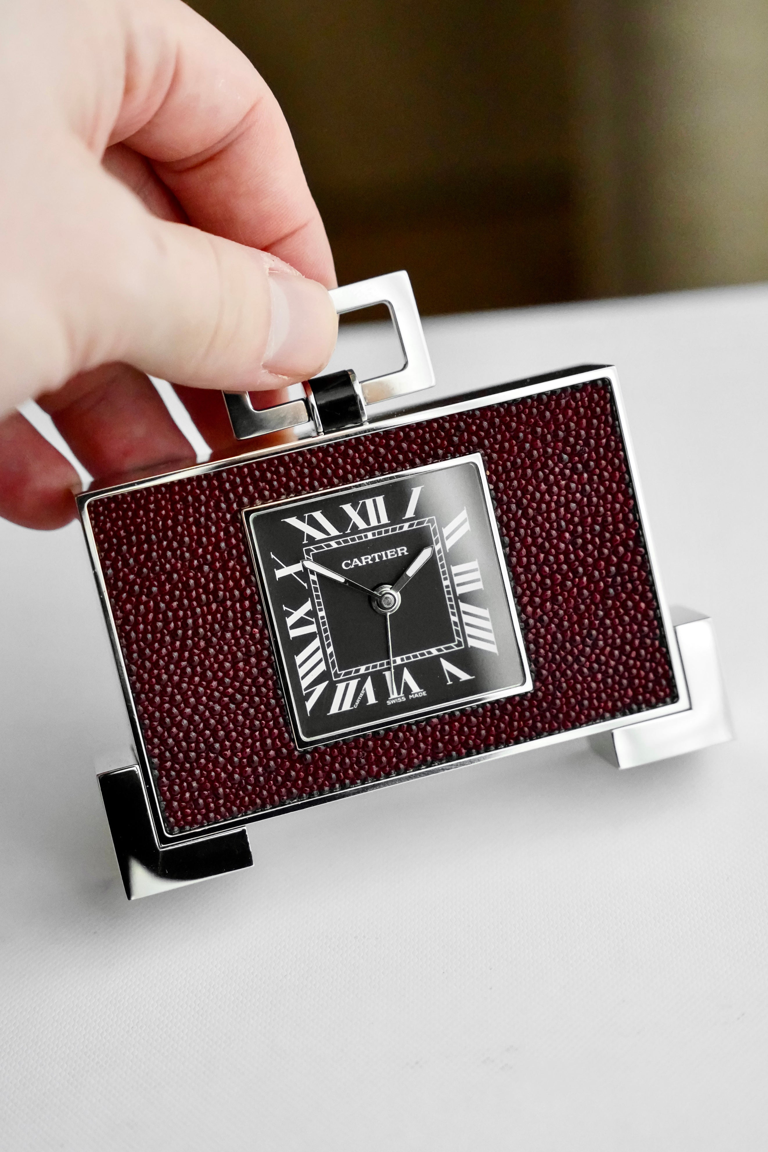 Horloge de table Cartier