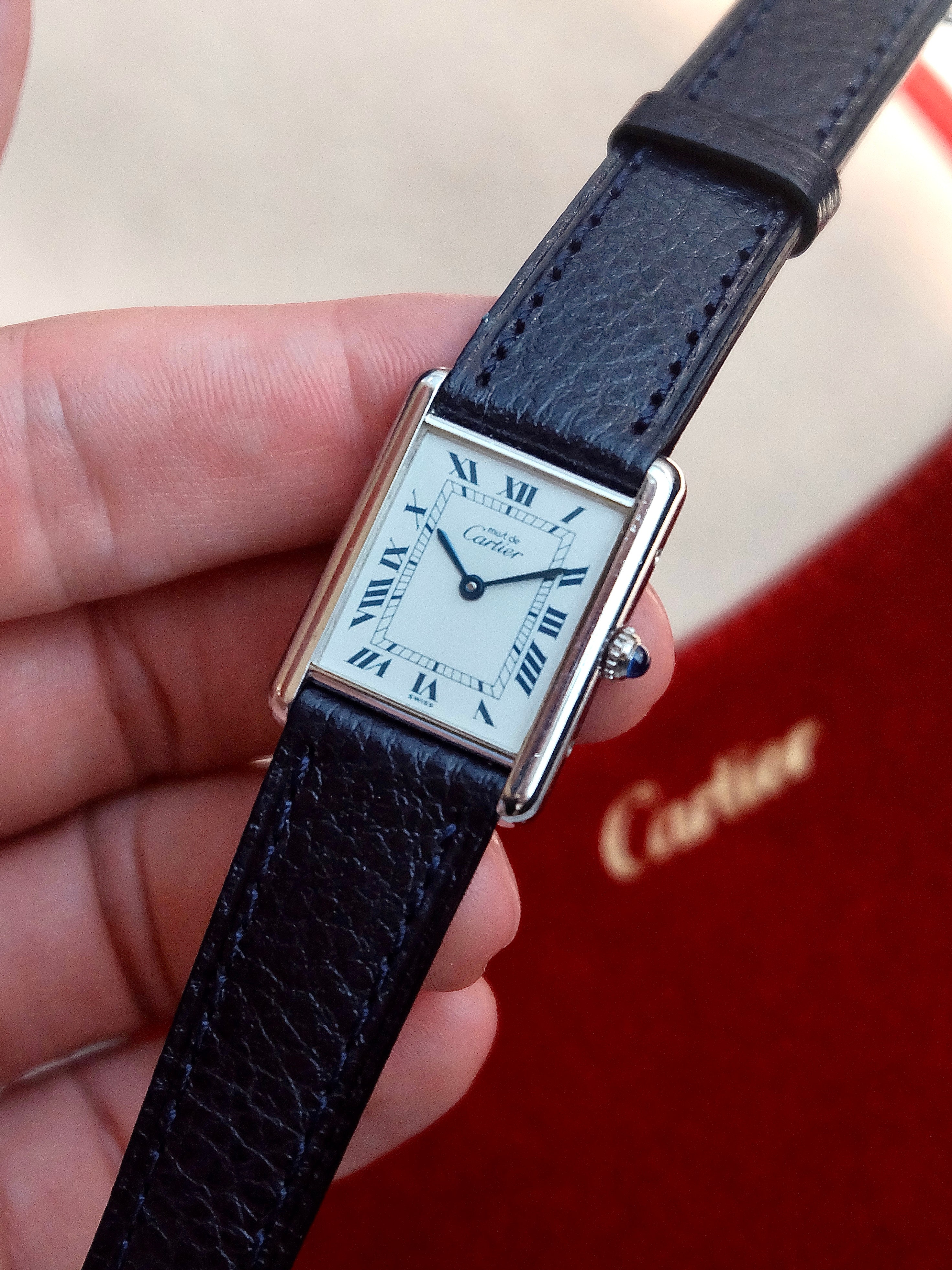 Cartier Must Tank Argent