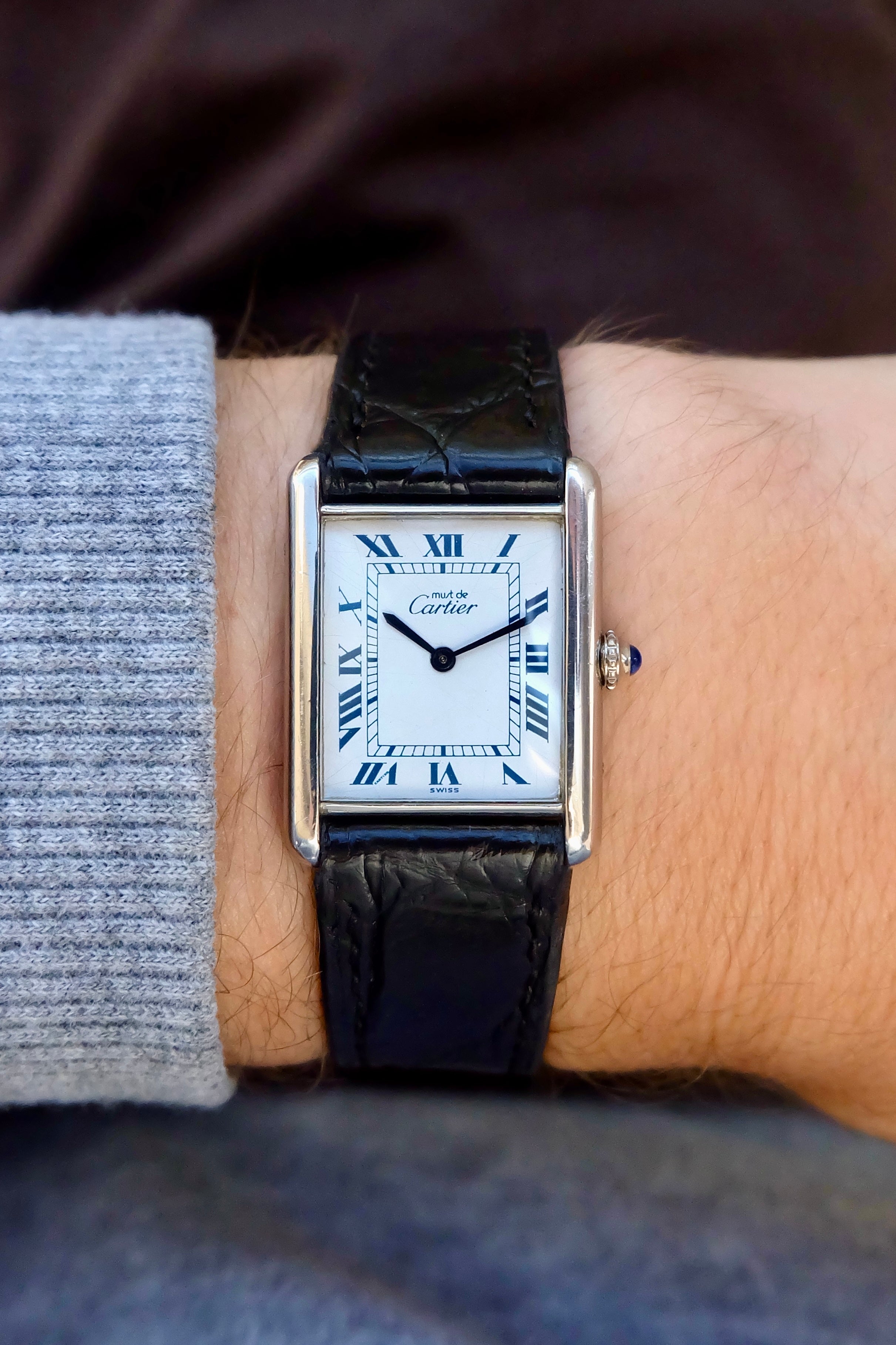 Cartier Must Tank Argent