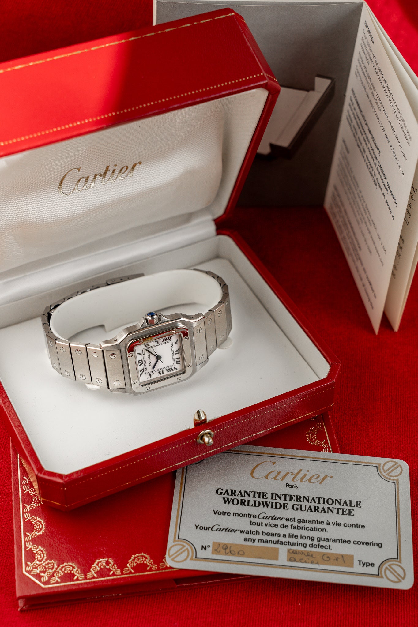 Cartier Santos Carrée