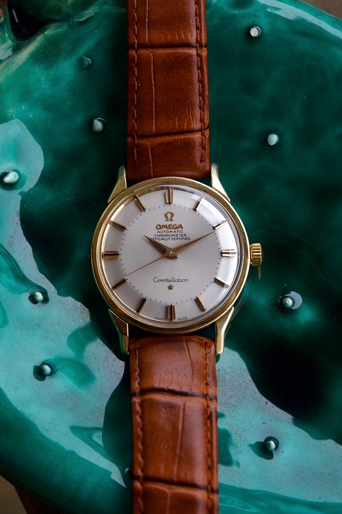 (SOLD) Omega Constellation Pie-Pan