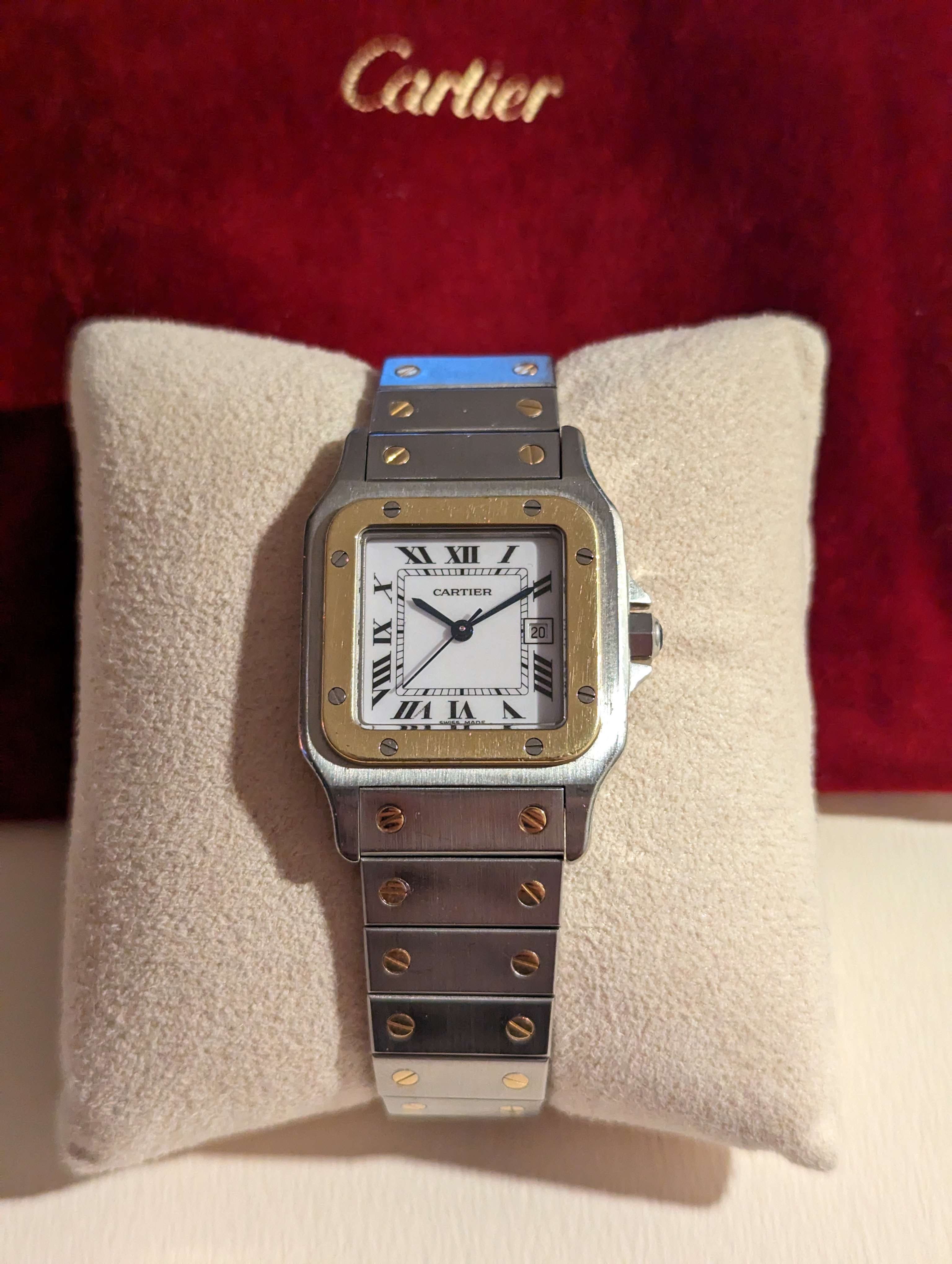 (SOLD OUT) Cartier Santos 2961 Seconde Vintage