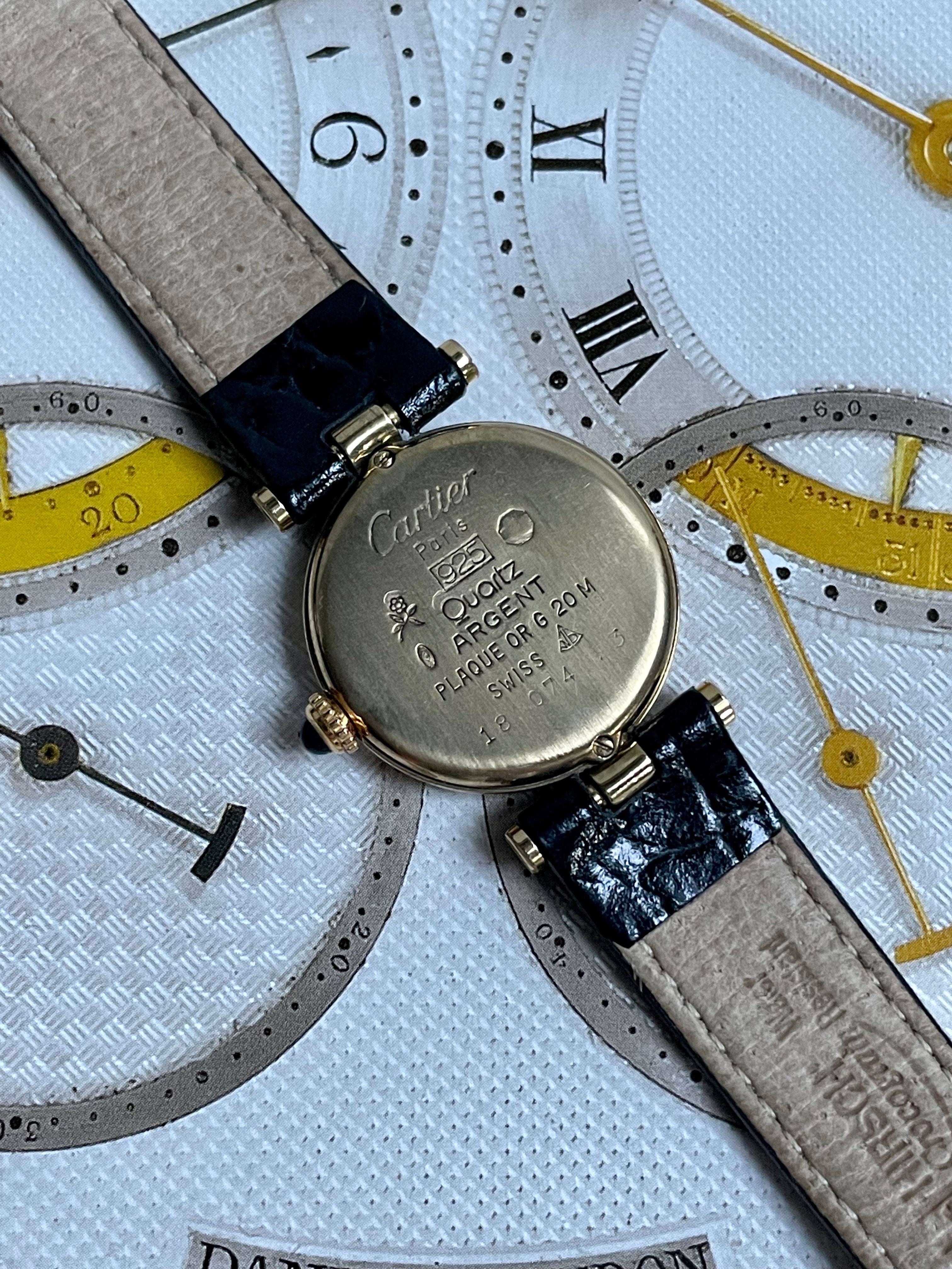 (SOLD OUT) Cartier must Vendôme Lapis Lazuli Seconde Vintage