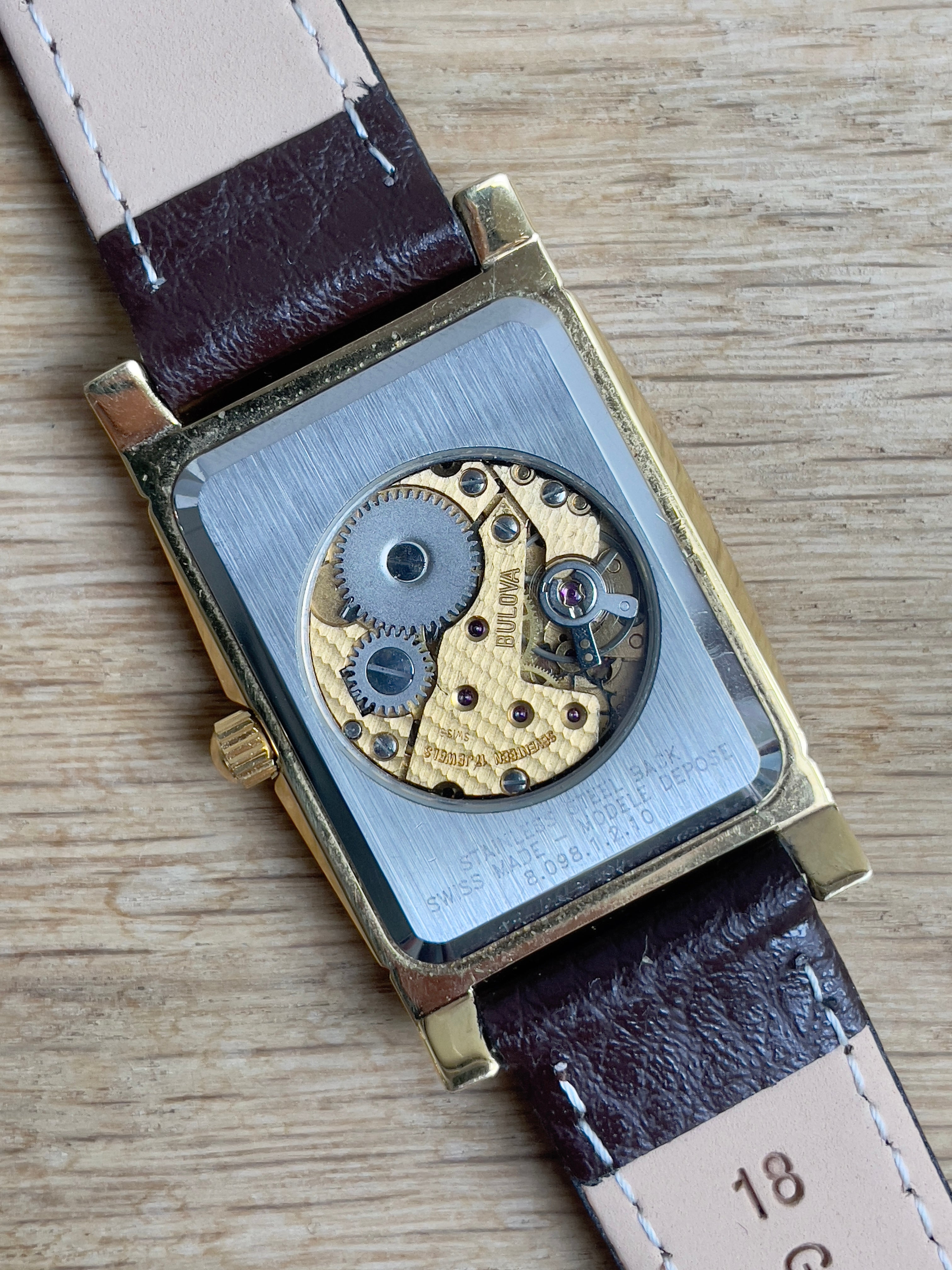 Bulova Art déco Seconde Vintage
