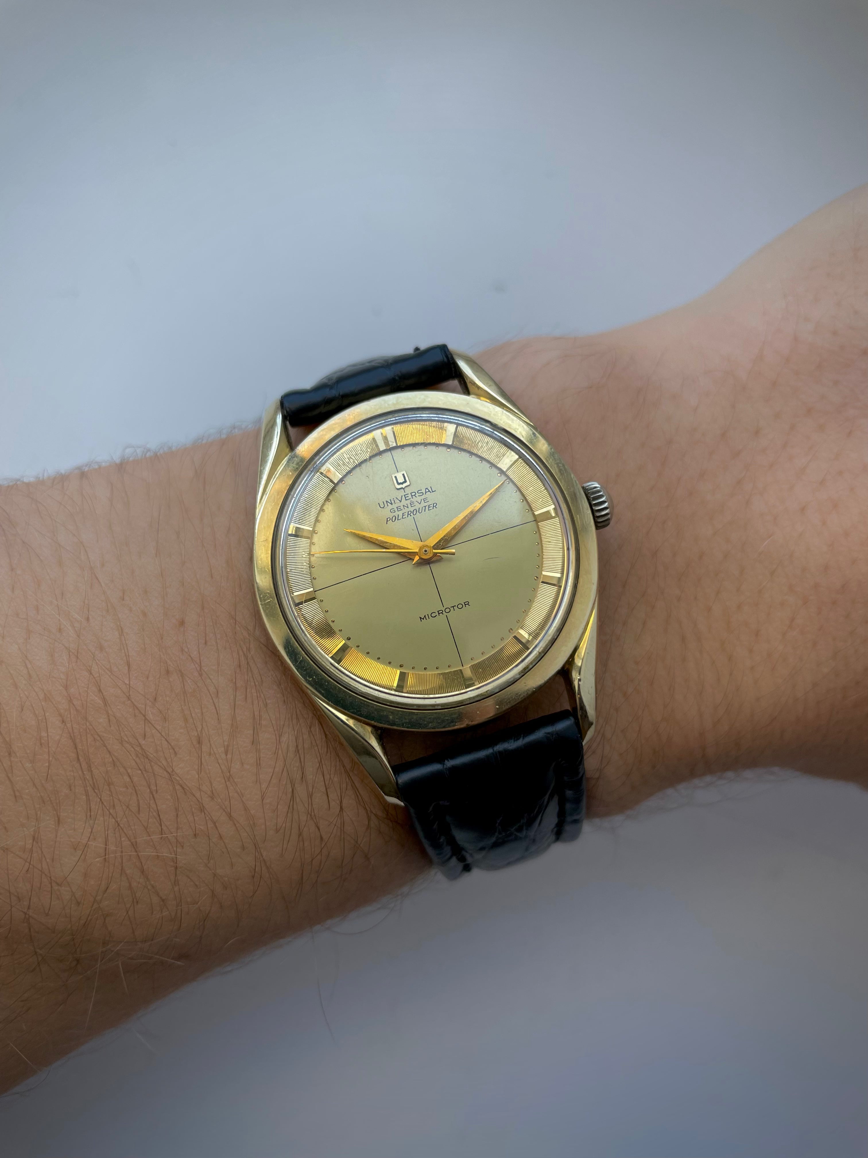 (SOLD OUT) Universal Genève Polerouter Seconde Vintage